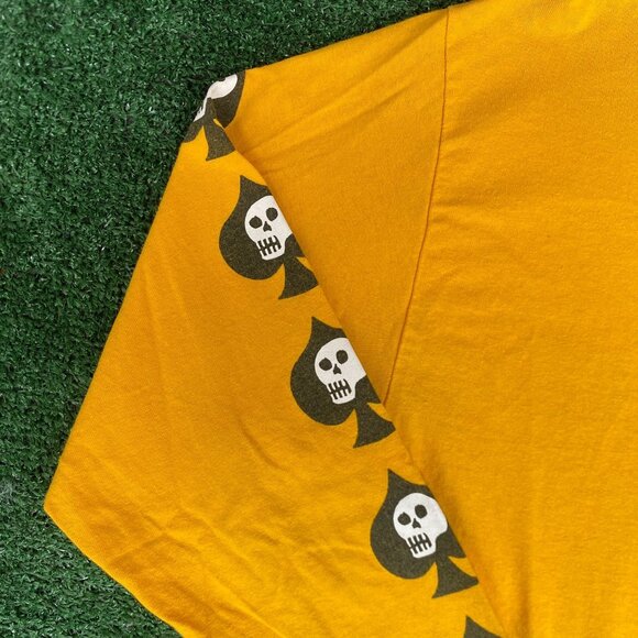 Crawling Death Hell Skull Shirt Gothic Emo Long Sleeve Tee - Picture 2 of 6